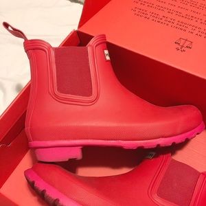 Hunter Rain Boots Coral